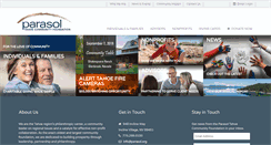 Desktop Screenshot of parasol.org